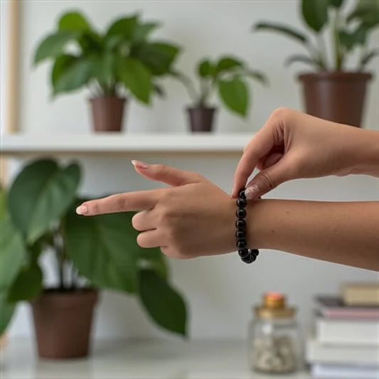 Black Onyx Bracelet – Bold Elegance & Protective Grace