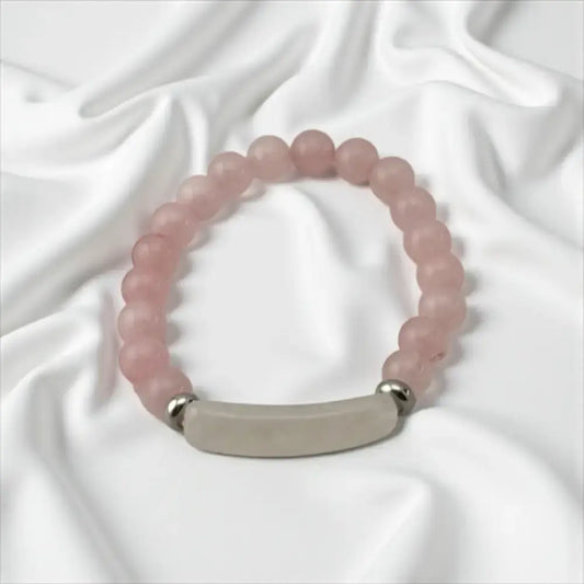 Rose Quartz Bracelet – Gentle Love & Romantic Charm