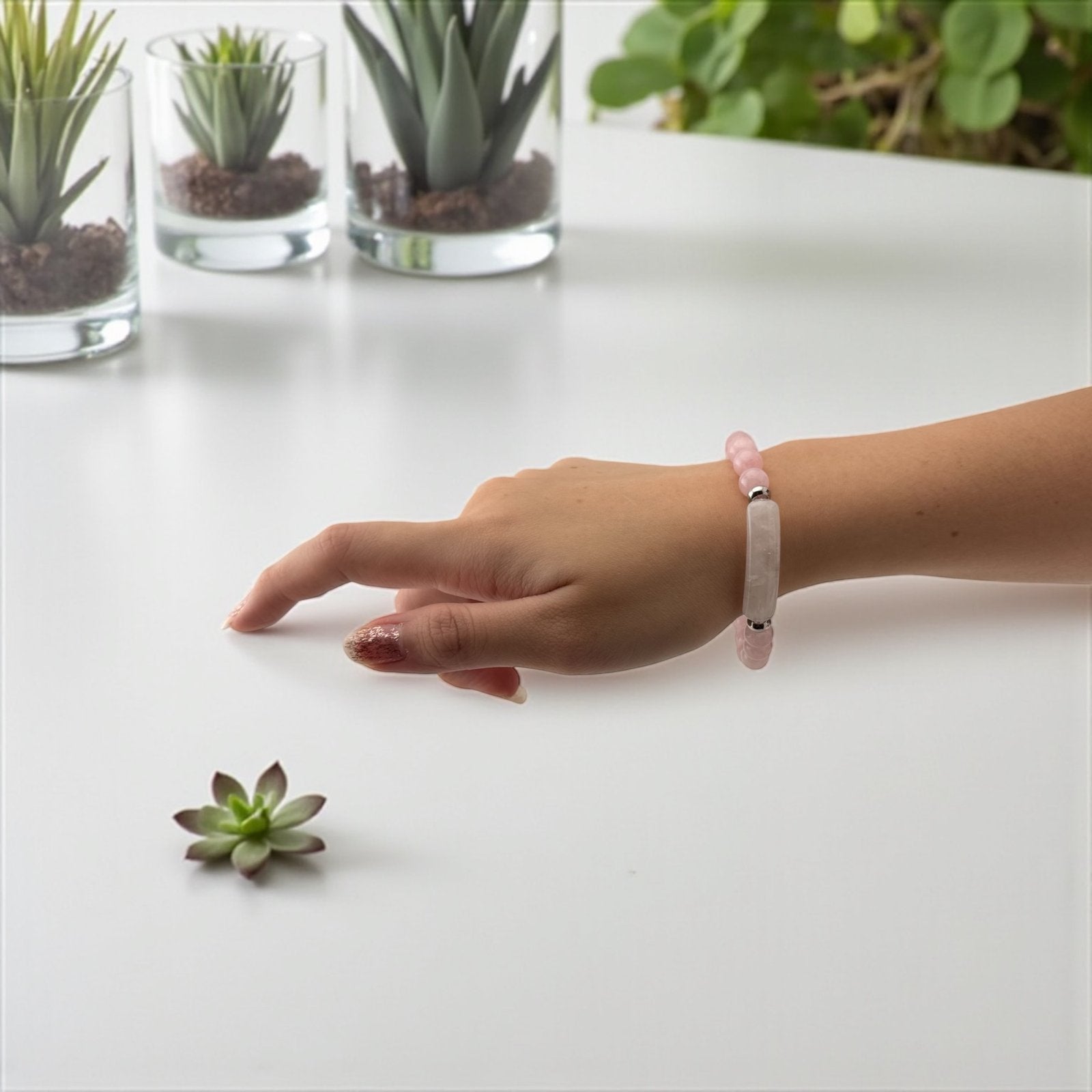 Rose Quartz Bracelet – Gentle Love & Romantic Charm