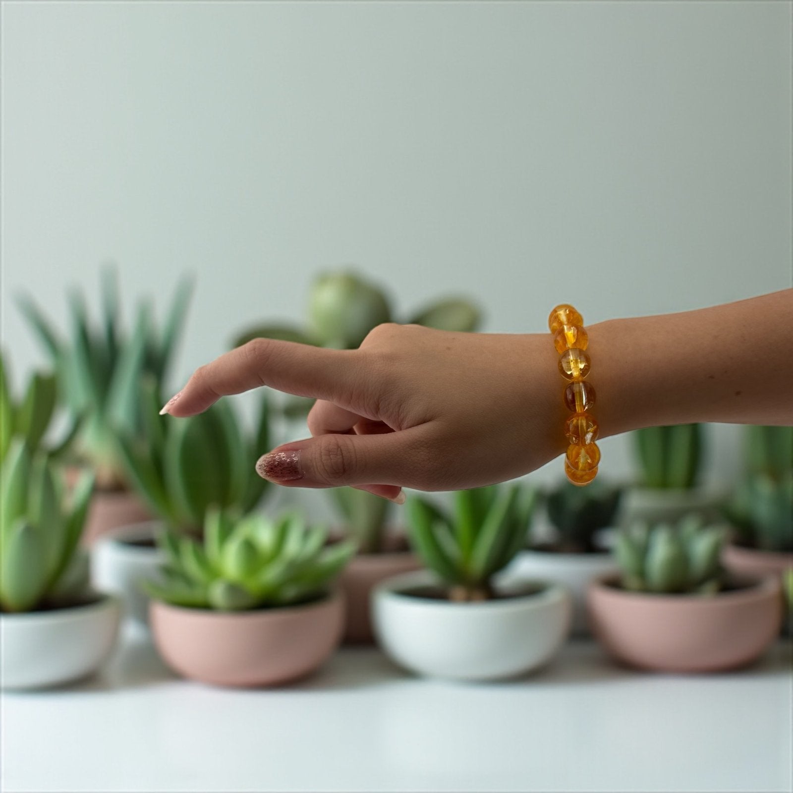 Citrine Bracelet – Radiant Abundance & Golden Glow