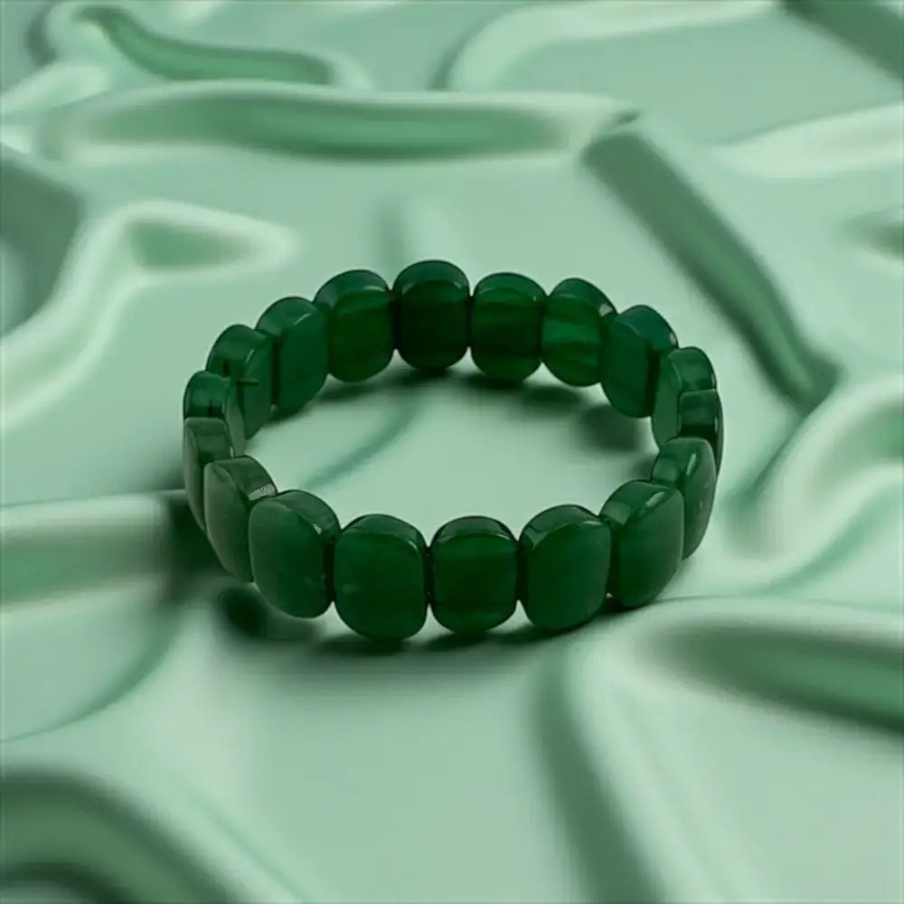 Green Aventurine Bracelet – Prosperity, Luck & Emotional Balance