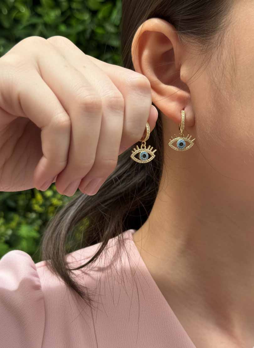 Evil Eye Earrings – Spiritual Protection Jewelry & Stylish Good Luck Charm