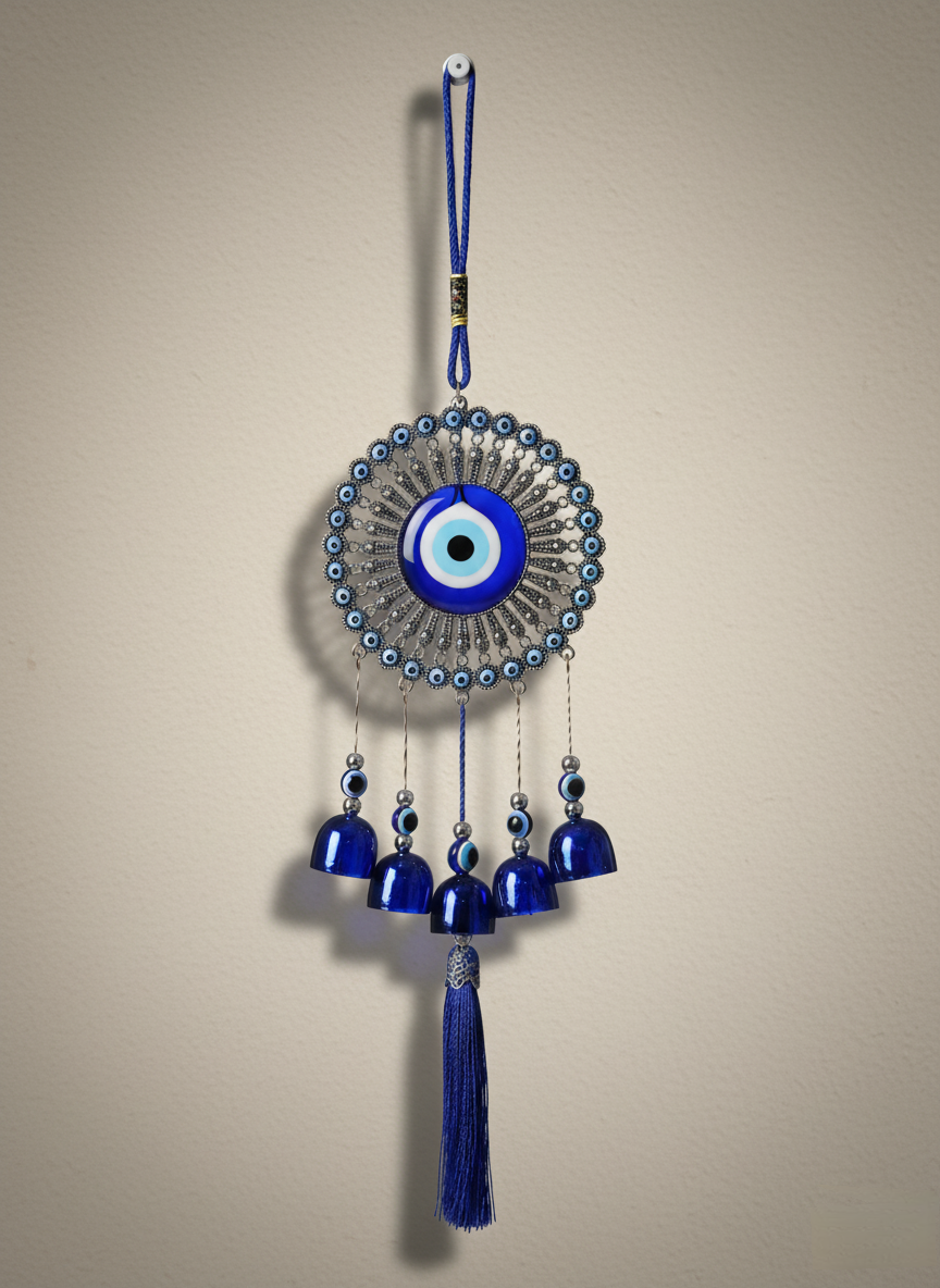 Turkish Evil Eye Dream Catcher – Handmade Turkish Eye Dream Catcher for Protection