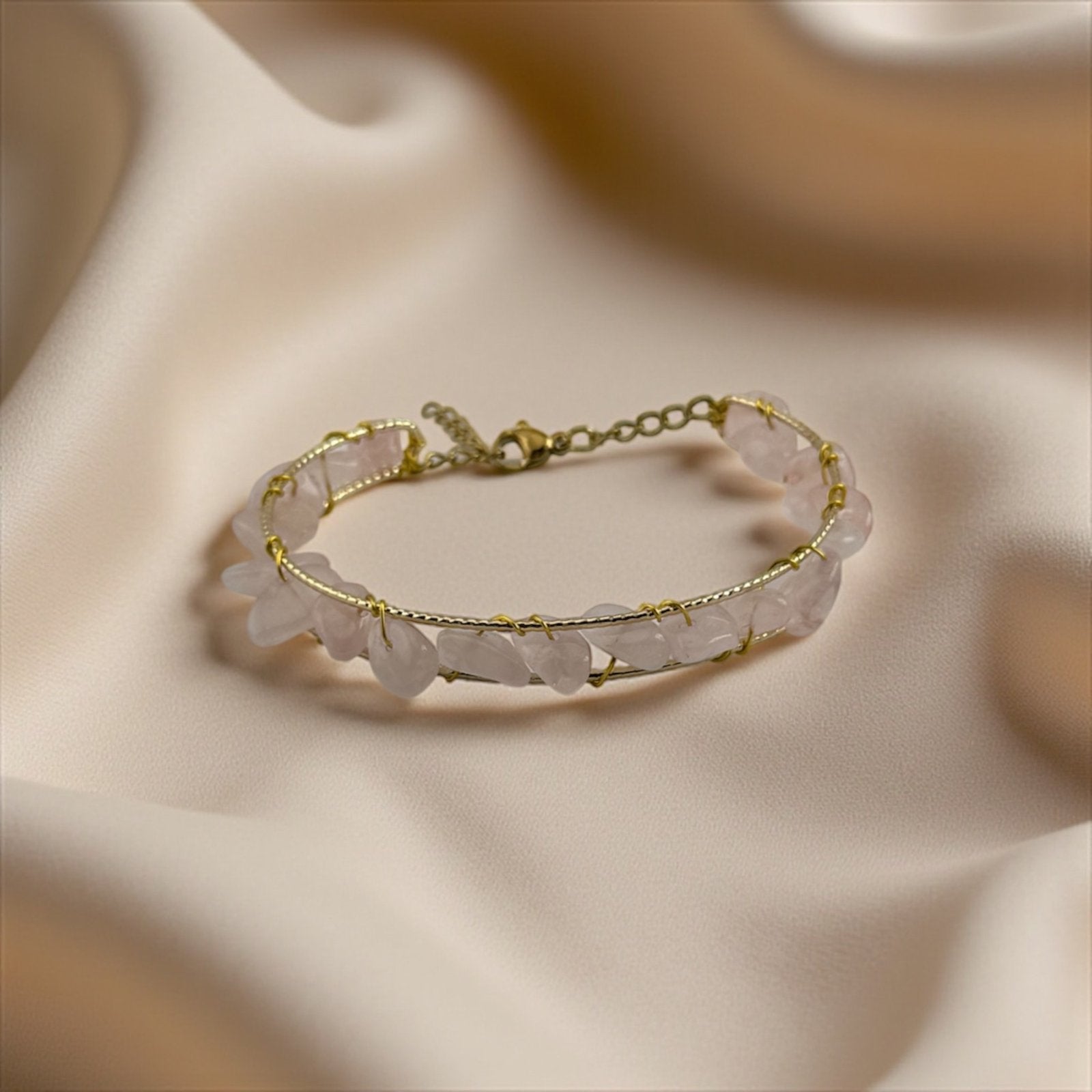 Rose Quartz Bracelet – Gentle Love & Compassionate Aura
