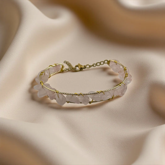 Rose Quartz Bracelet – Gentle Love & Compassionate Aura