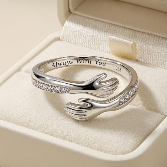 Silver 925 Sterling Silver Women’s Bracelet Ring
