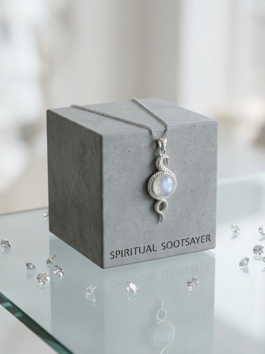 Moonstone 925 Sterling Silver Women’s Necklace