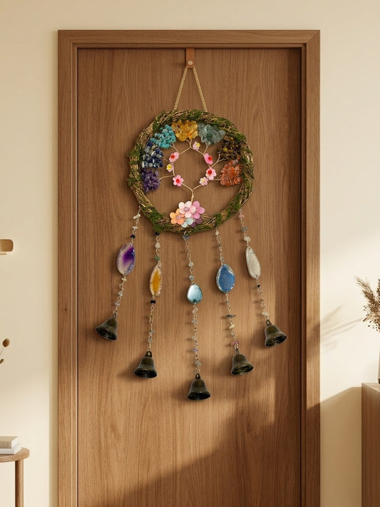 Seven Chakra Harmony Crystal Dream Catcher