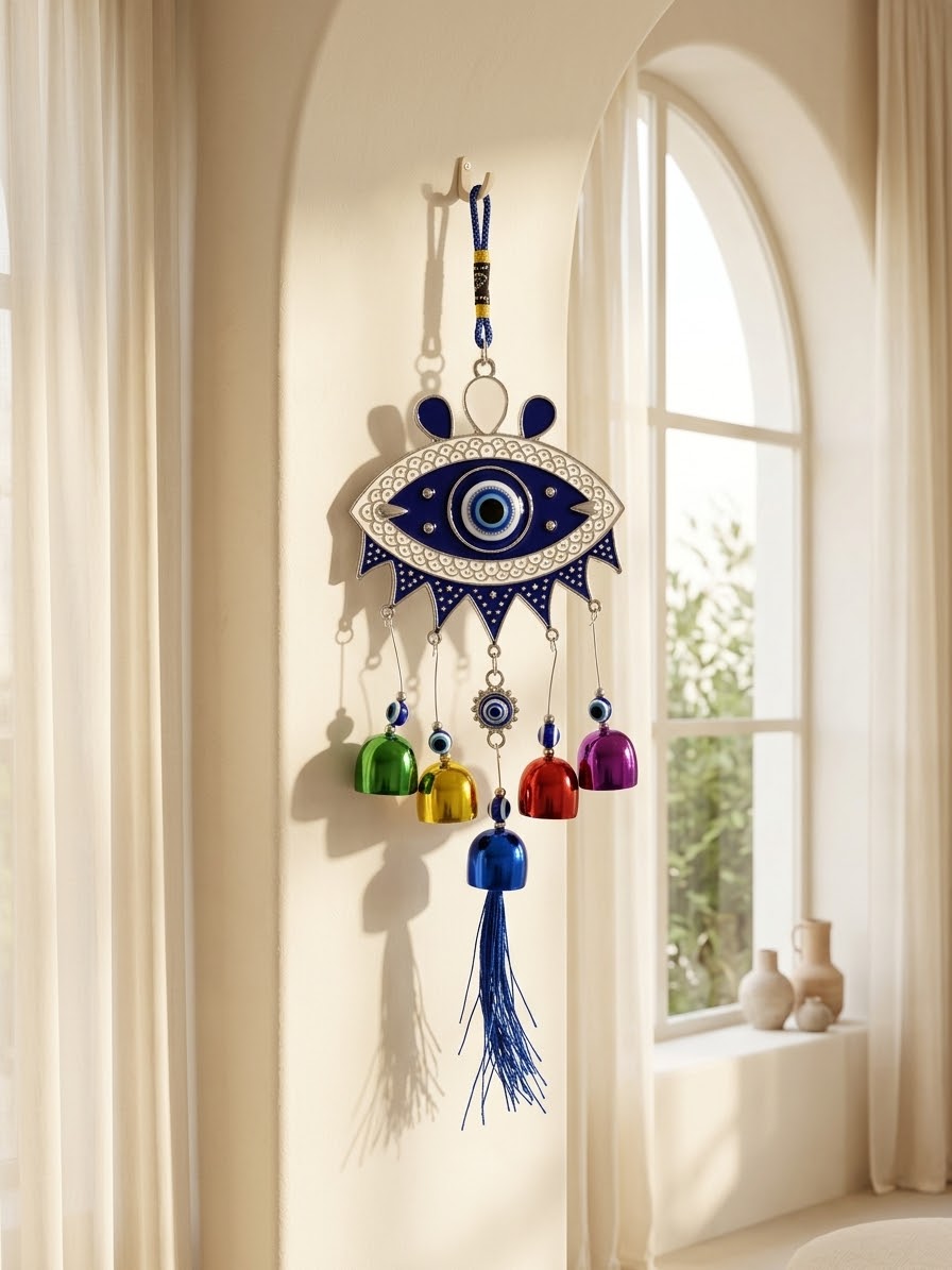 Mystical Evil Eye Protection Feather Dream Catcher