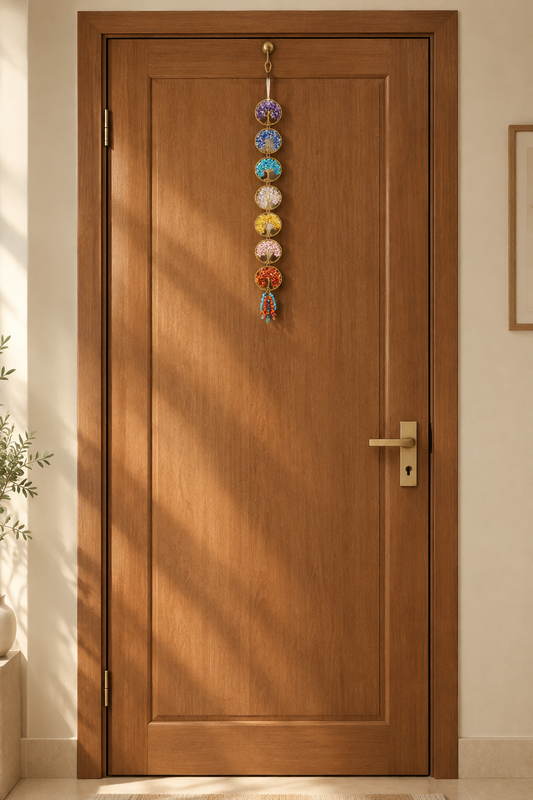 7 Chakra Tree of Life Crystal Dream Catcher