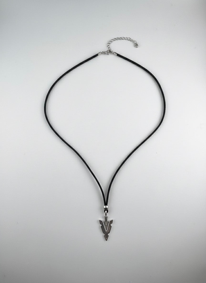 Arrowhead pendant necklace display