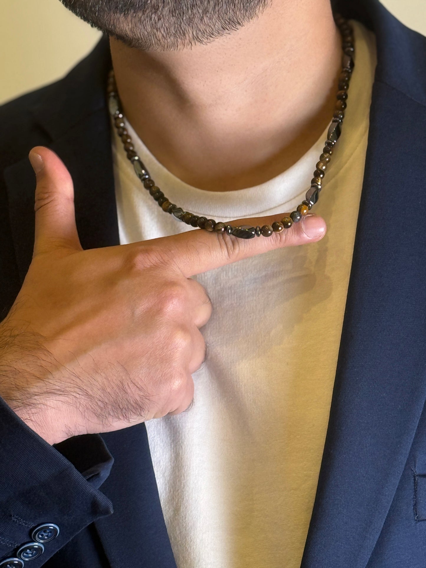 men confidence necklace