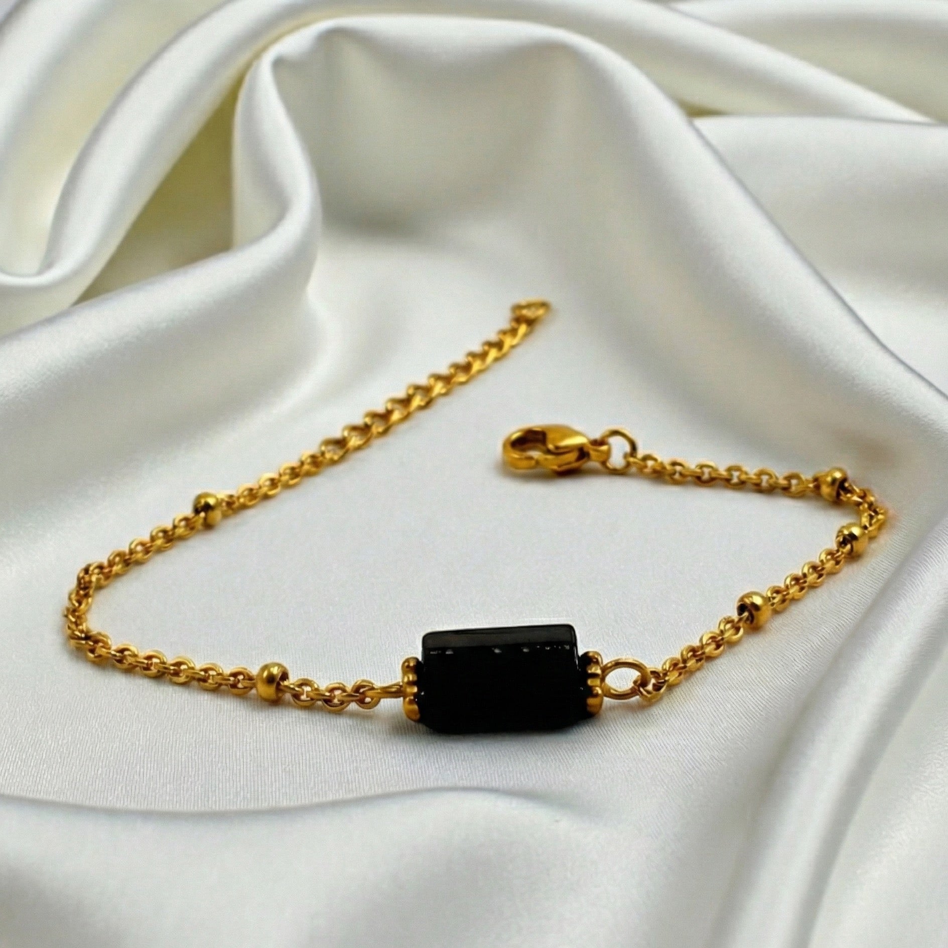 black obsidian bracelet