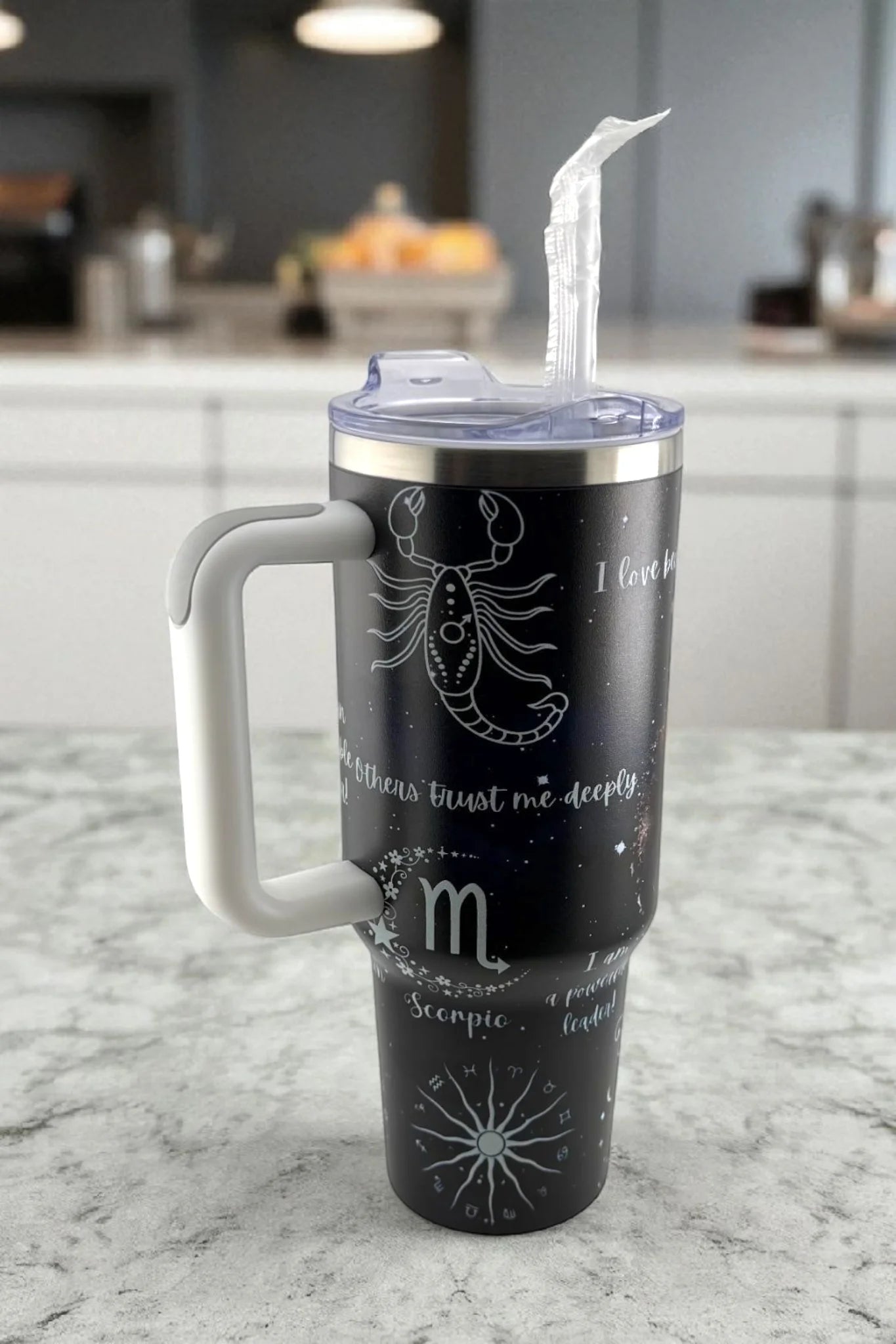 Fierce Scorpio Zodiac Tumbler – Driven by Depth & Determination