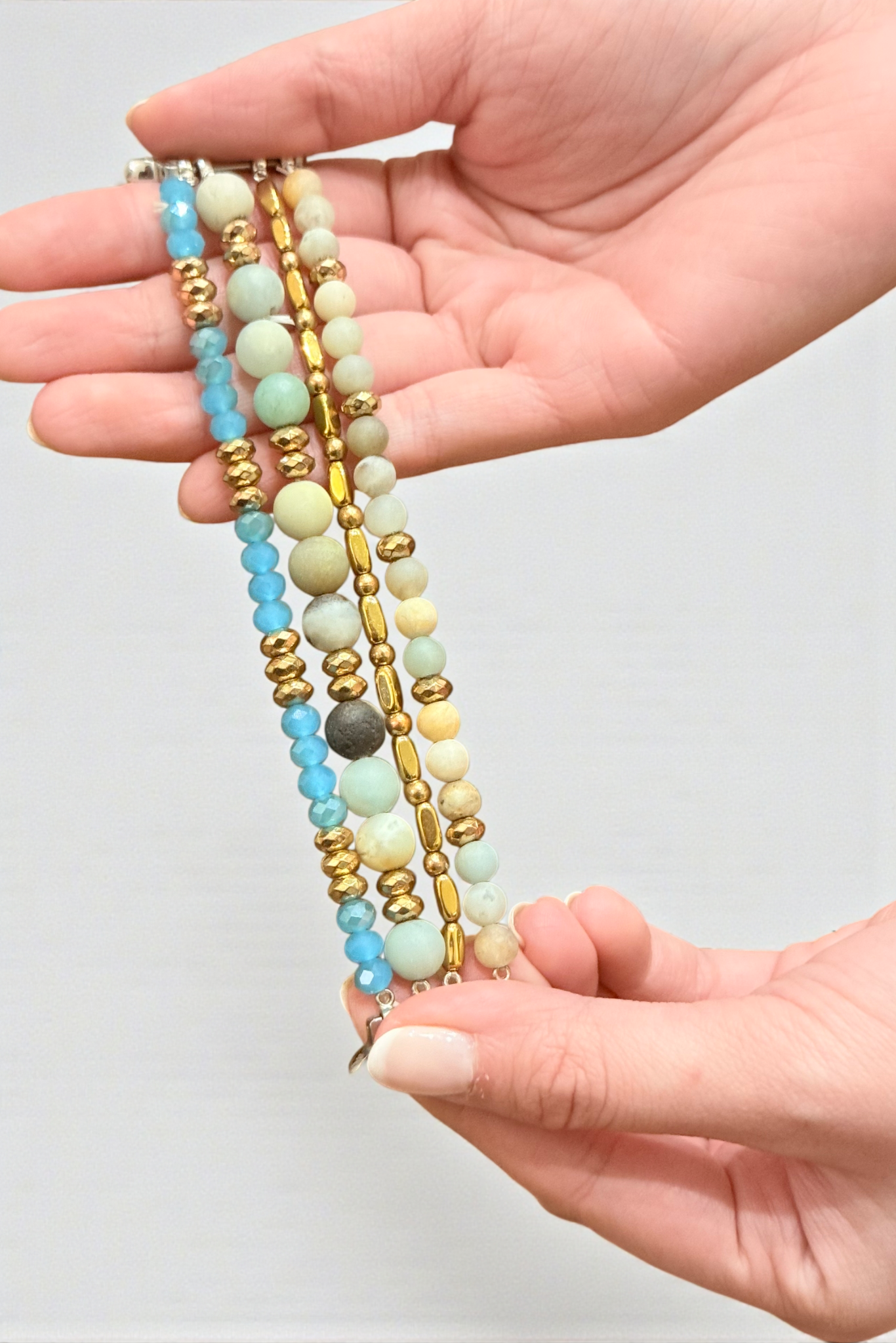 amazonite aqua apple watch strap