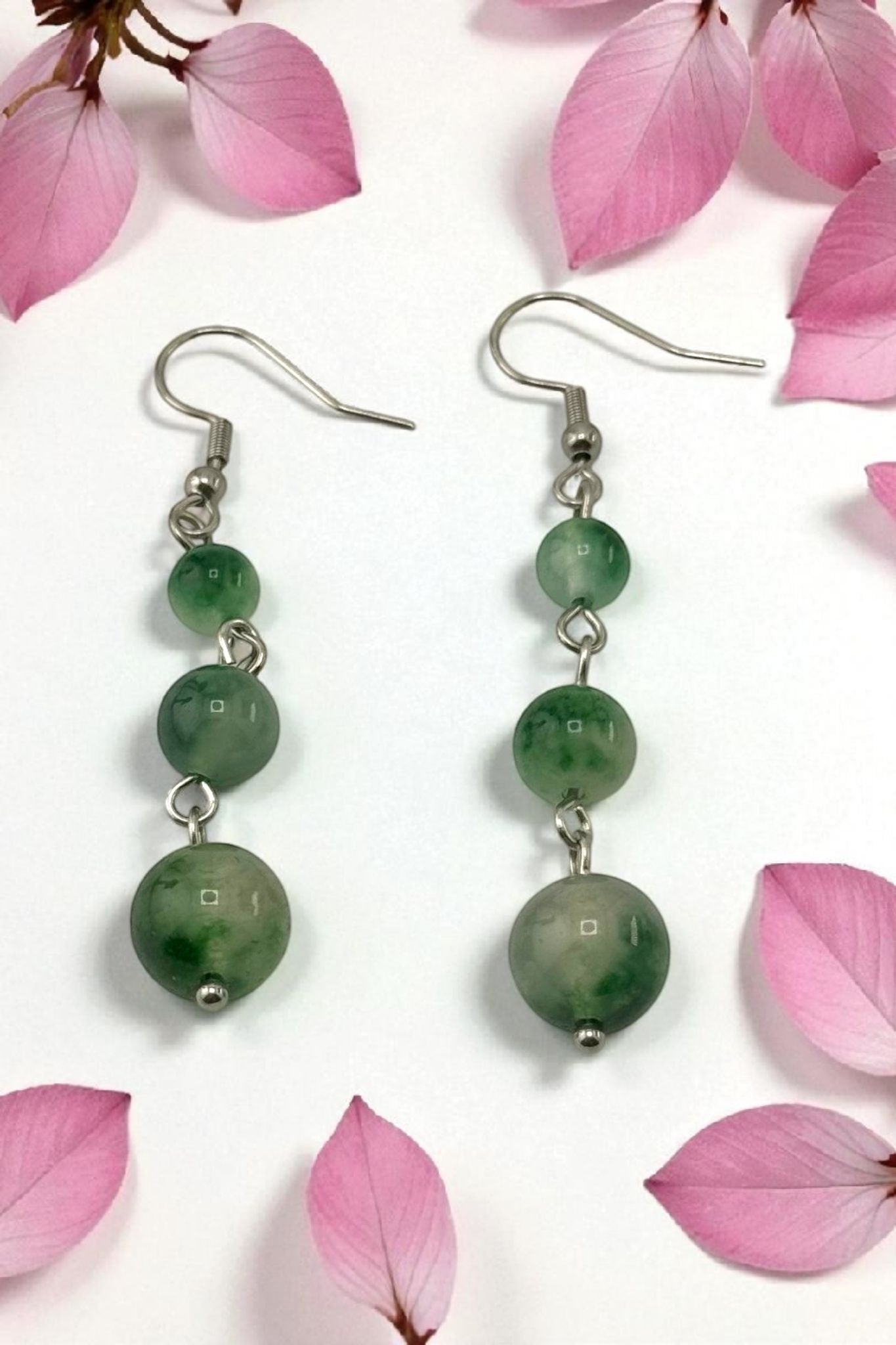 Verdant Soul – Green Aventurine Drops