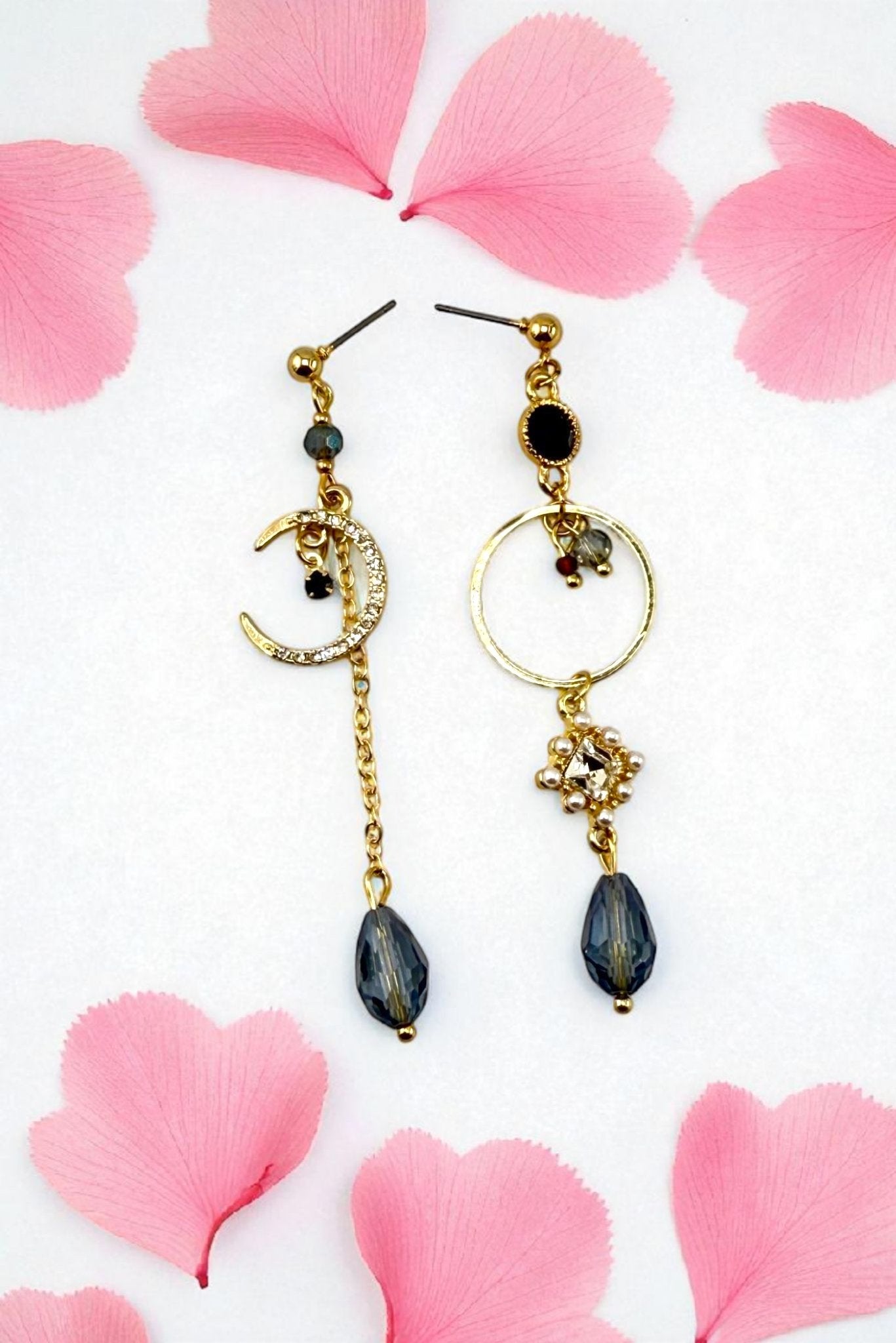 Celestial Whispers Earrings – A Symphony of Stars and Dreams