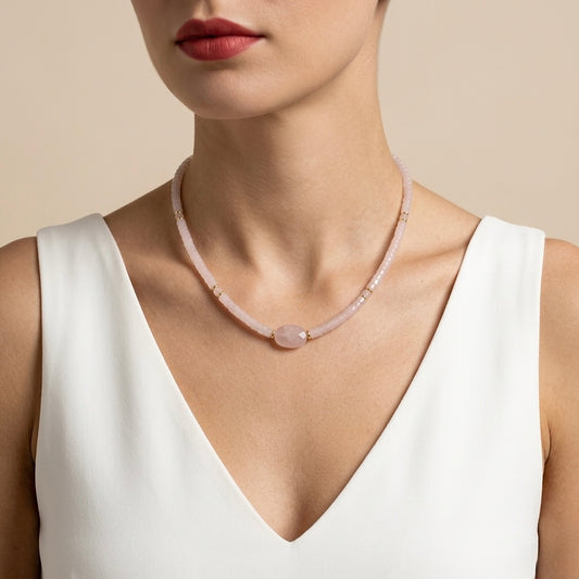 Rose Quartz Necklace