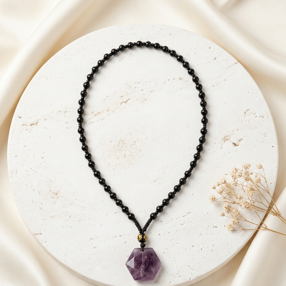 Amethyst Guardian Harmony Necklace