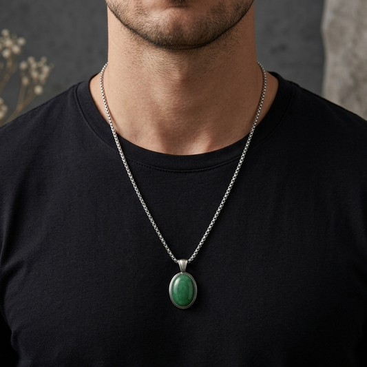 Green Aventurine Luck Necklace