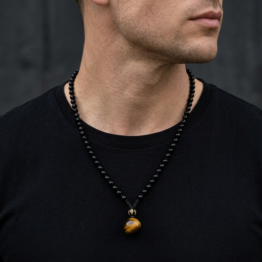 Tiger Eye Sentinel Necklace
