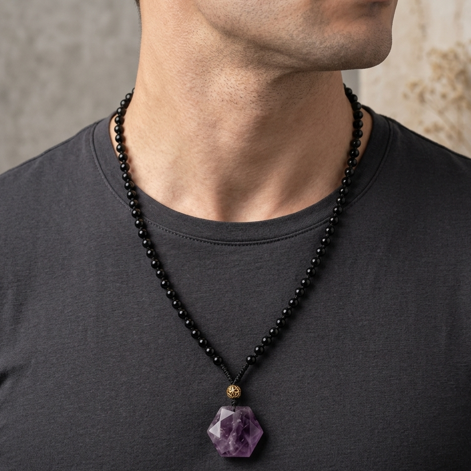 Amethyst Guardian Harmony Necklace