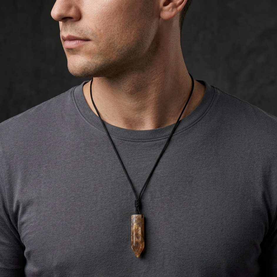Golden Aura Harmony Necklace