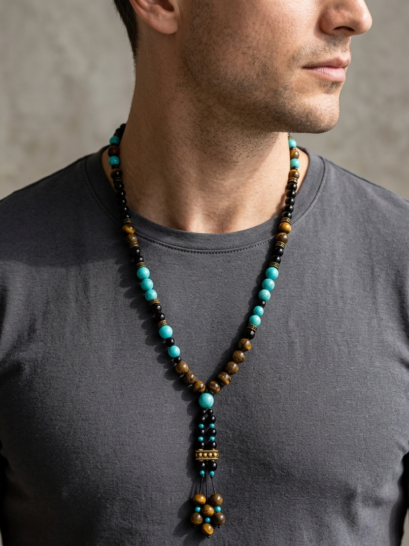Guardian Harmony Mala Necklace