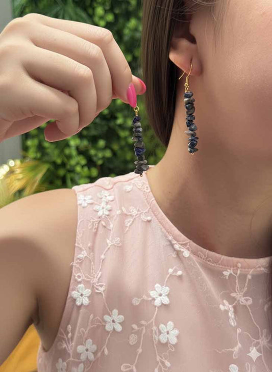 Midnight Whisper – Lapis Lazuli Earrings