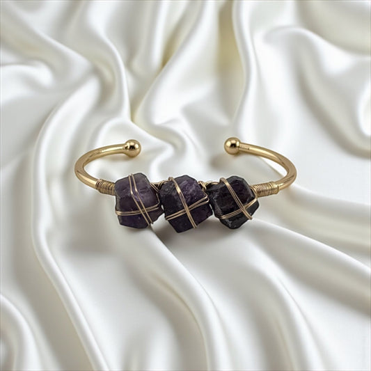 Amethyst Bracelet – Spiritual Calm & Divine Intuition