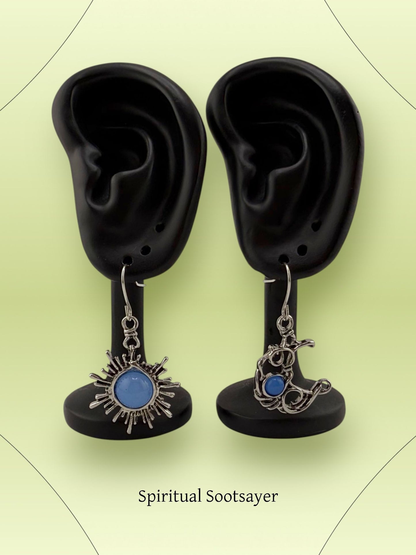 Blue Chalcedony Earrings – Soothing Glow & Serene Charm