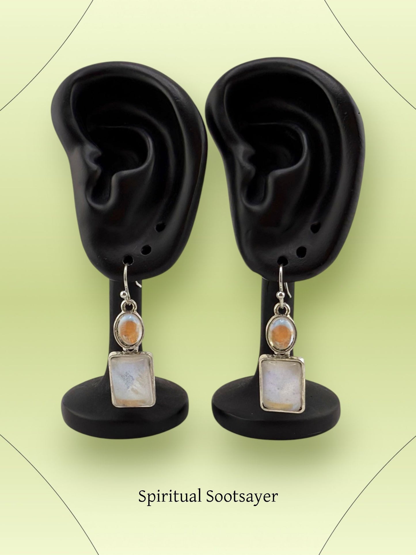 Moonstone Dangle Earrings - Lunar Dream