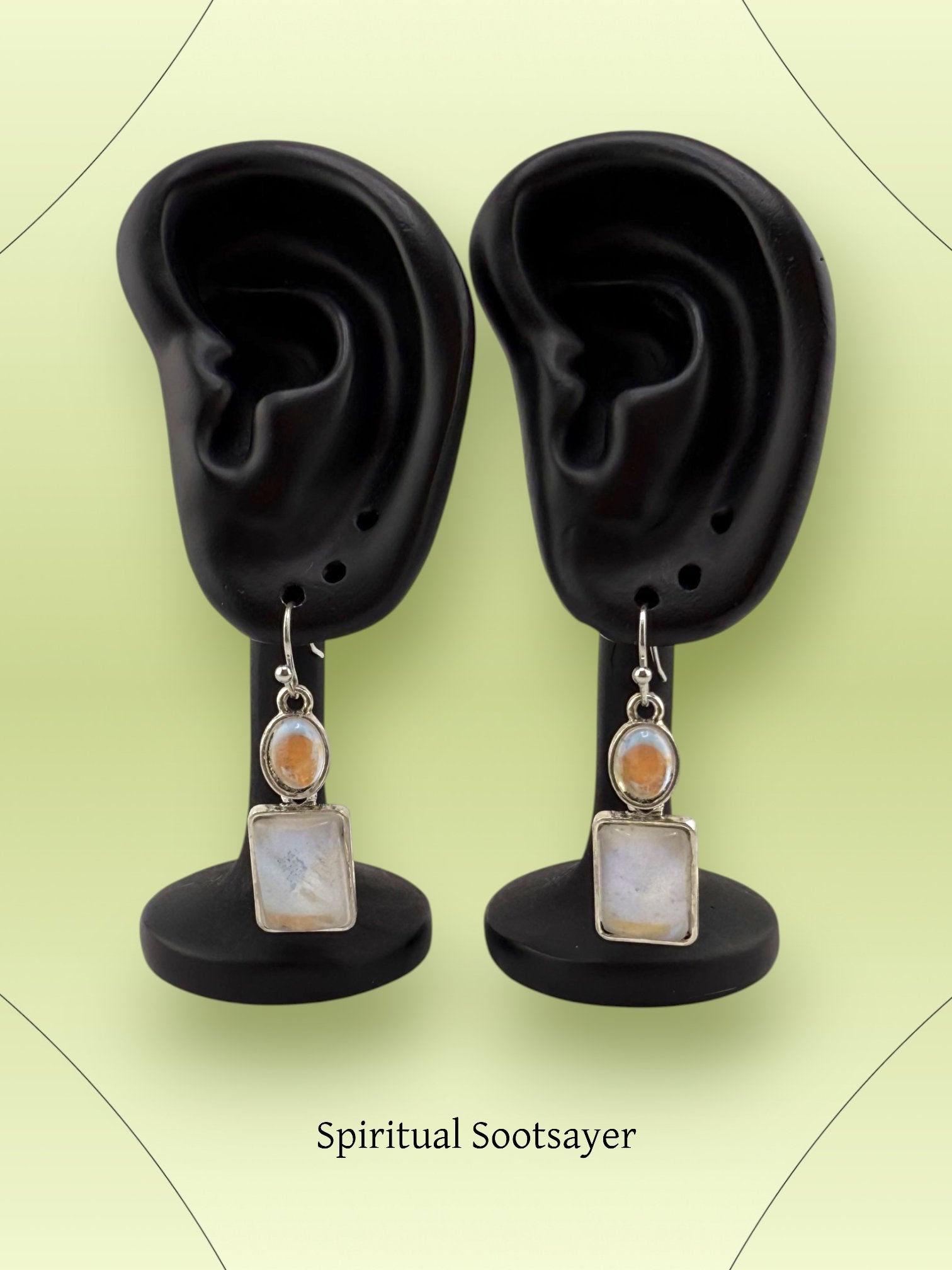 Moonstone Dangle Earrings - Lunar Dream