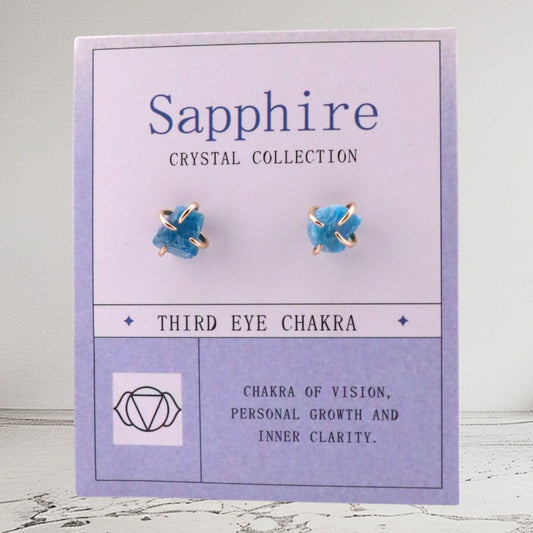 Visionary Light – Sapphire Studs