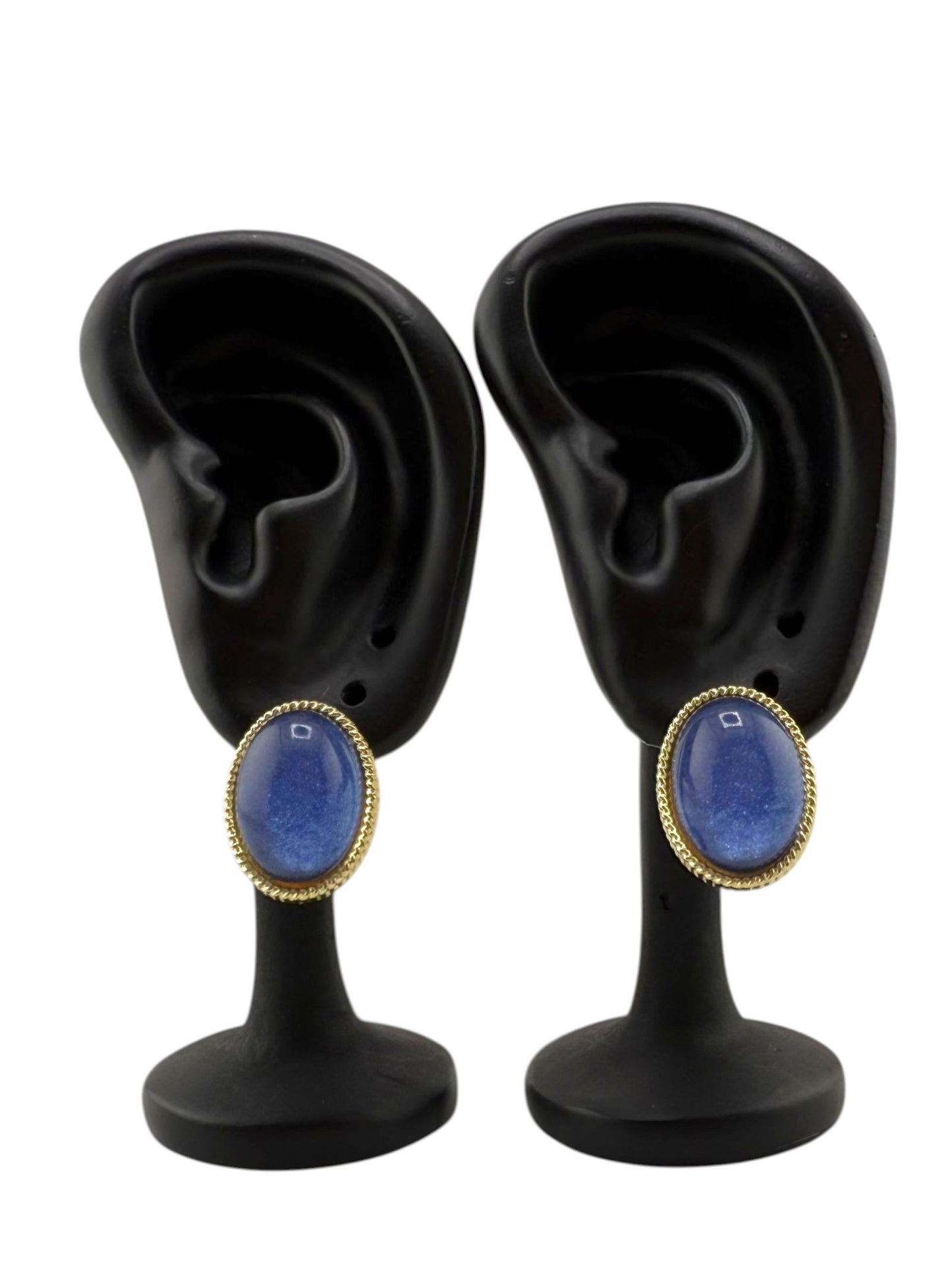 Blue Kyanite Earrings – Tranquil Flow & Spiritual Expression