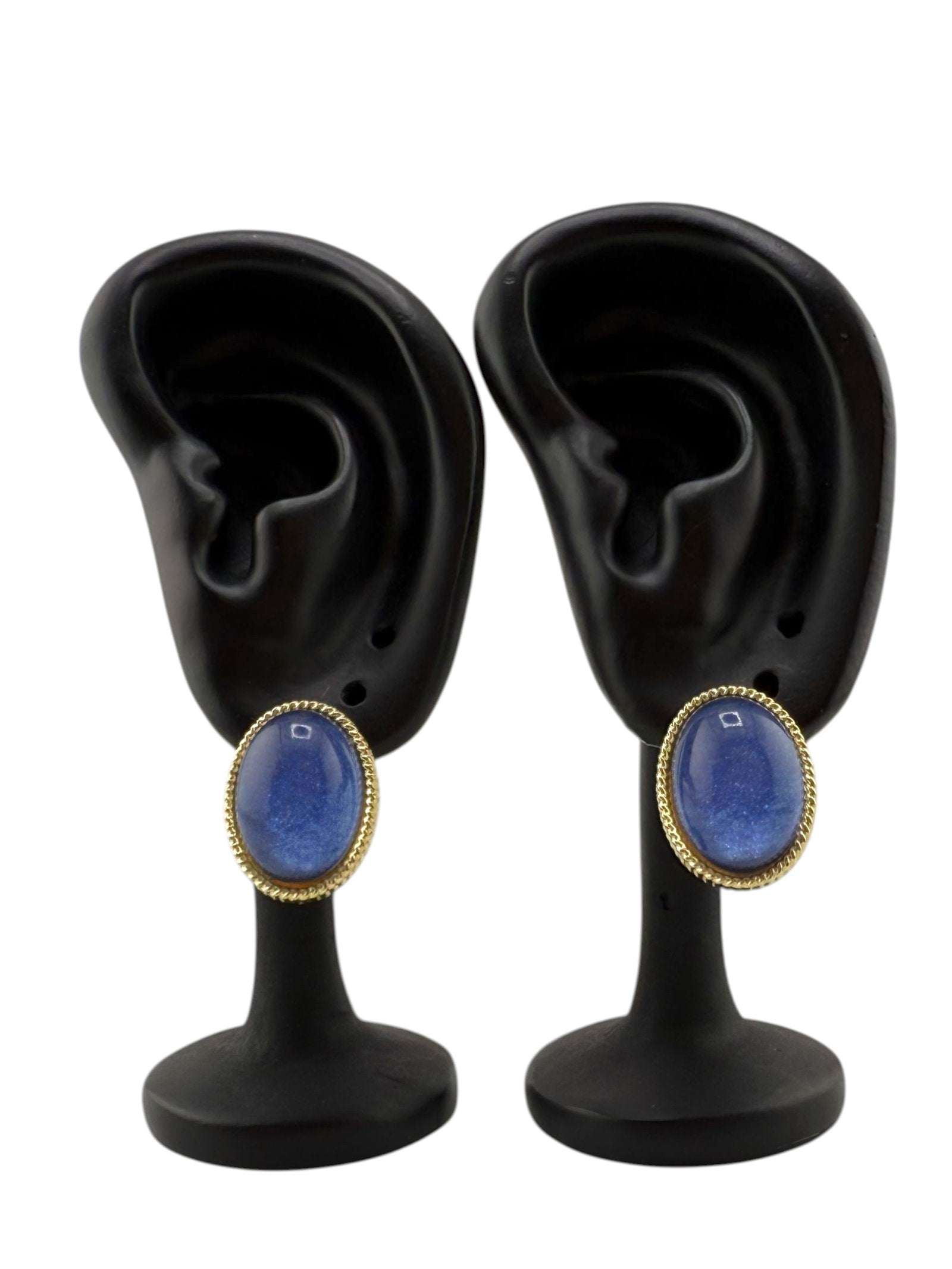 Blue Kyanite Earrings – Tranquil Flow & Spiritual Expression
