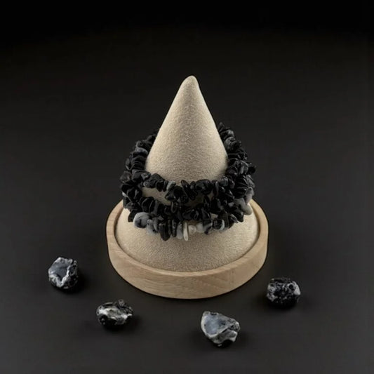Black Tourmaline Bracelet – Protective Aura & Strong Energy