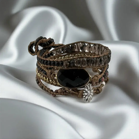 Black Onyx Bracelet – Strength, Protection & Bold Presence
