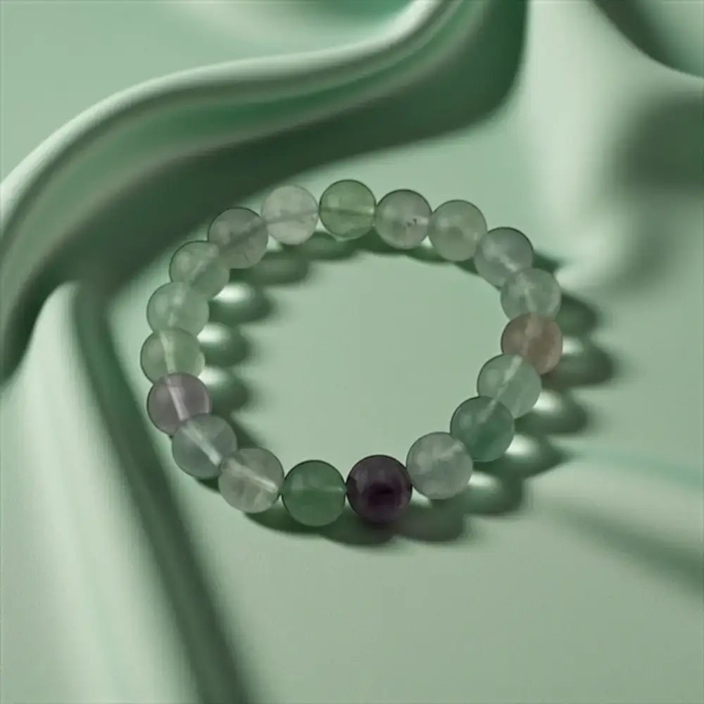 Fluorite Bracelet – Clarity, Focus & Healing Spirit