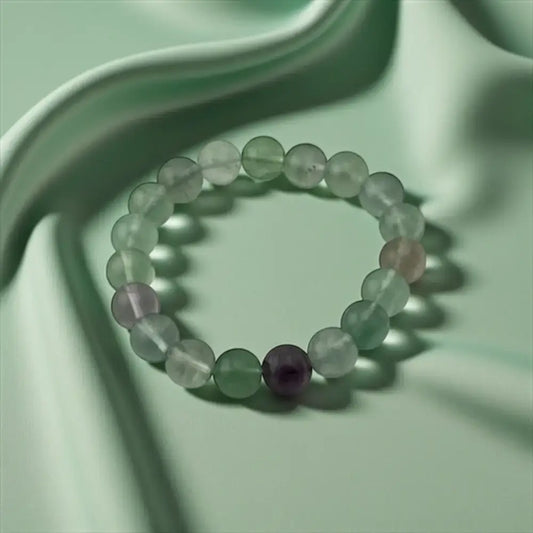Fluorite Bracelet – Clarity, Focus & Healing Spirit