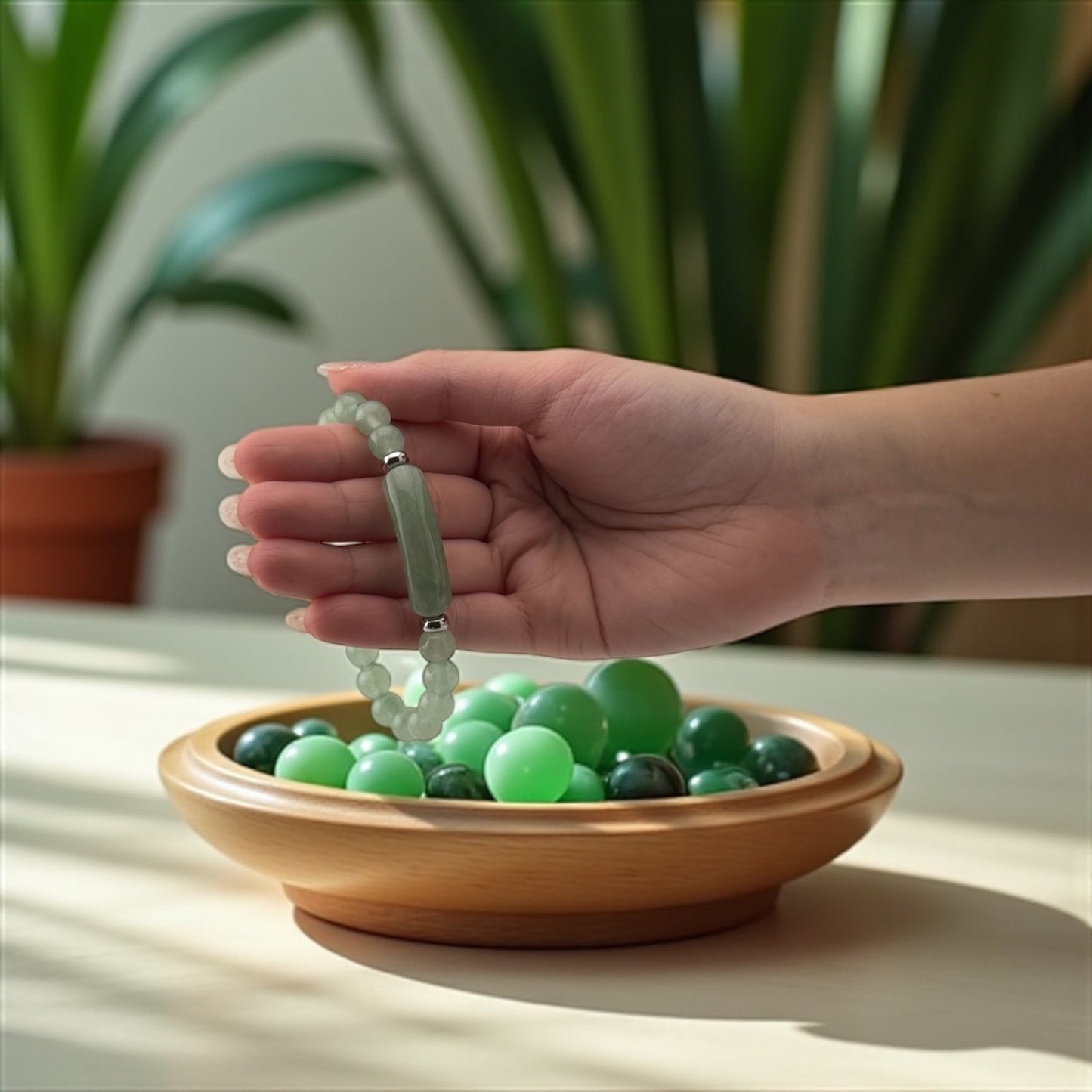 Green Aventurine Bracelet – Growth, Prosperity & Gentle Energy
