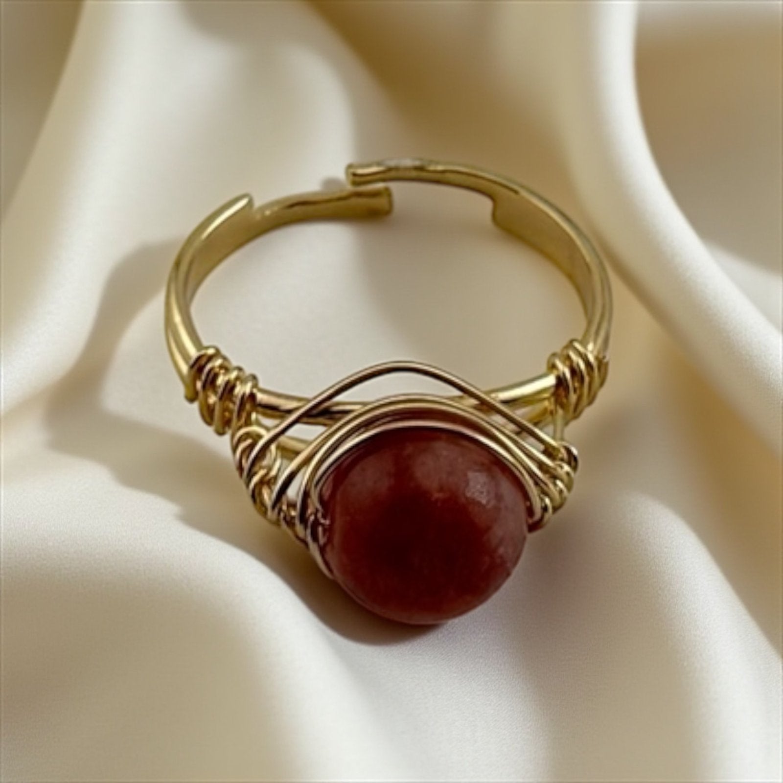 Blush Bond Rose Quartz Ring – Invite Love & Embrace Softness