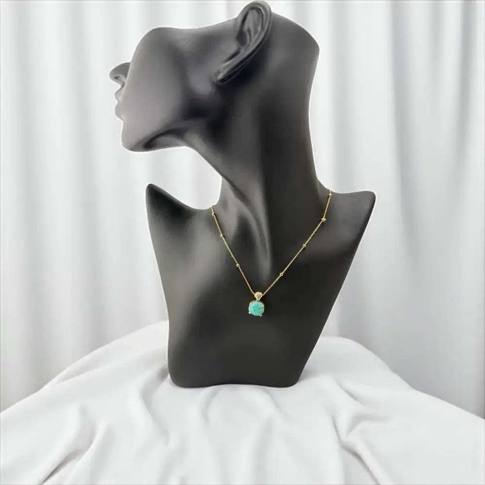 Amazonite Necklace – Calming Flow & Soothing Spirit