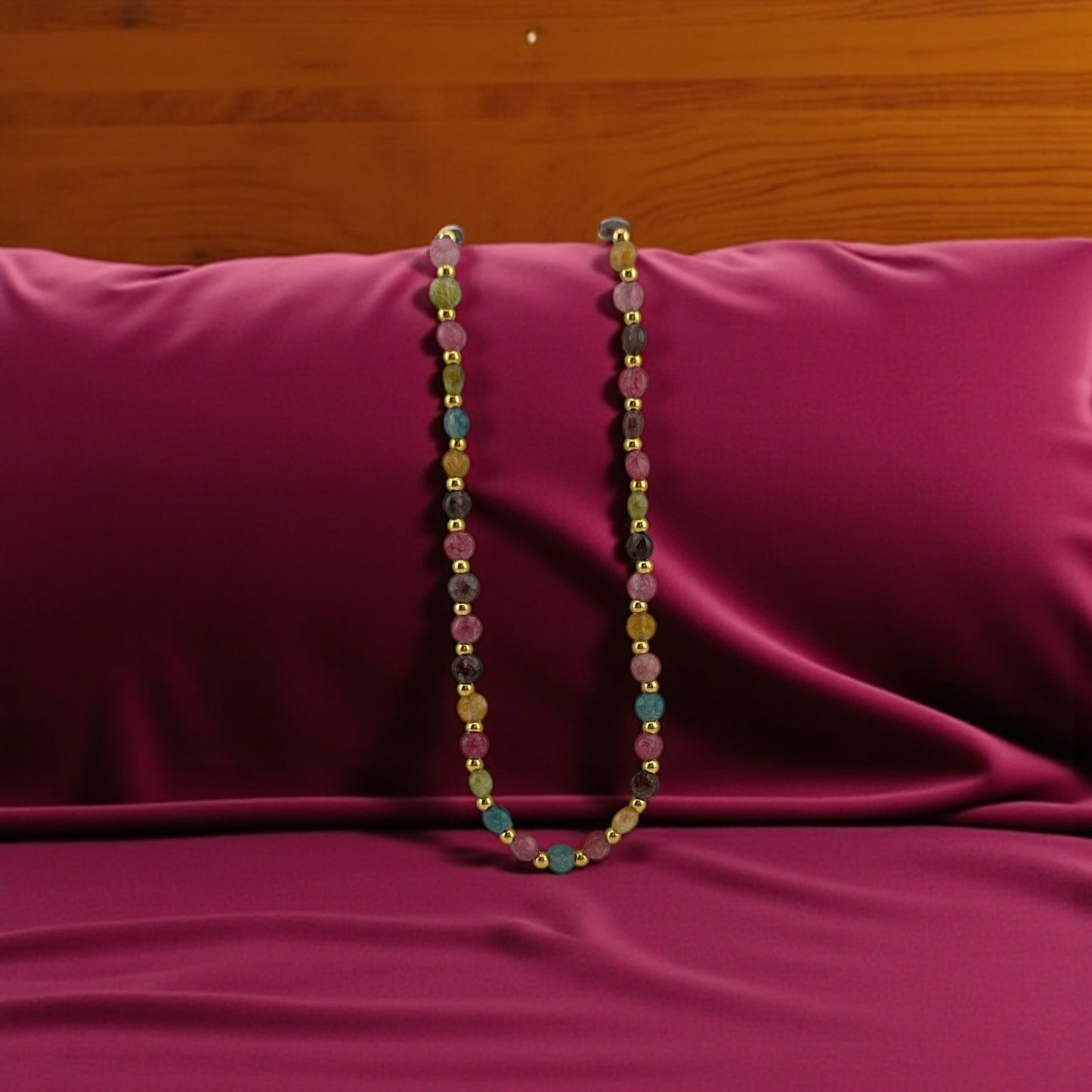 Multi-Color Agate Necklace – Vibrant Energy & Timeless Charm