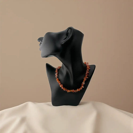 Carnelian Chip Necklace – Fiery Energy & Passionate Flow