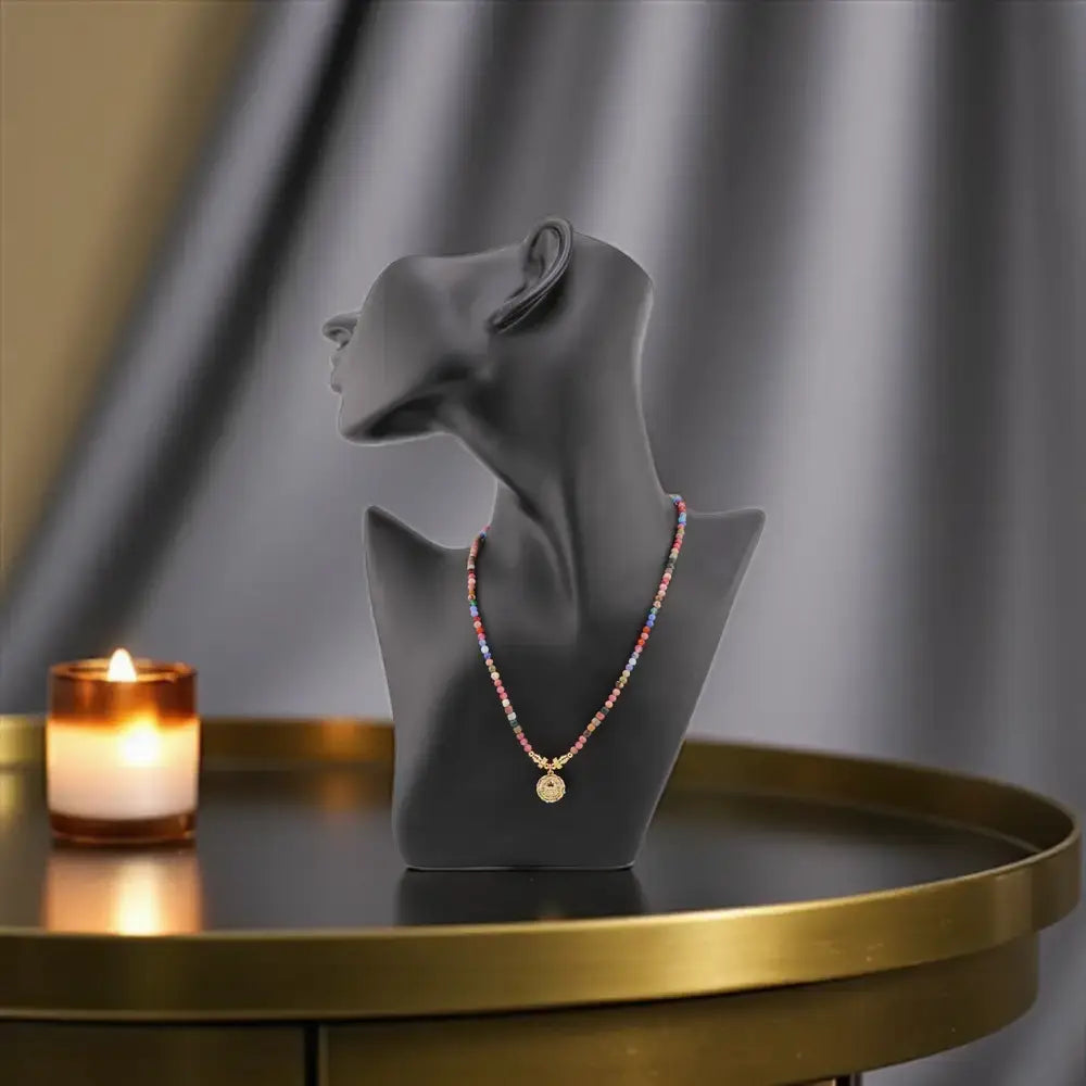 Mixed Gemstone Necklace – Elegant Variety & Timeless Harmony
