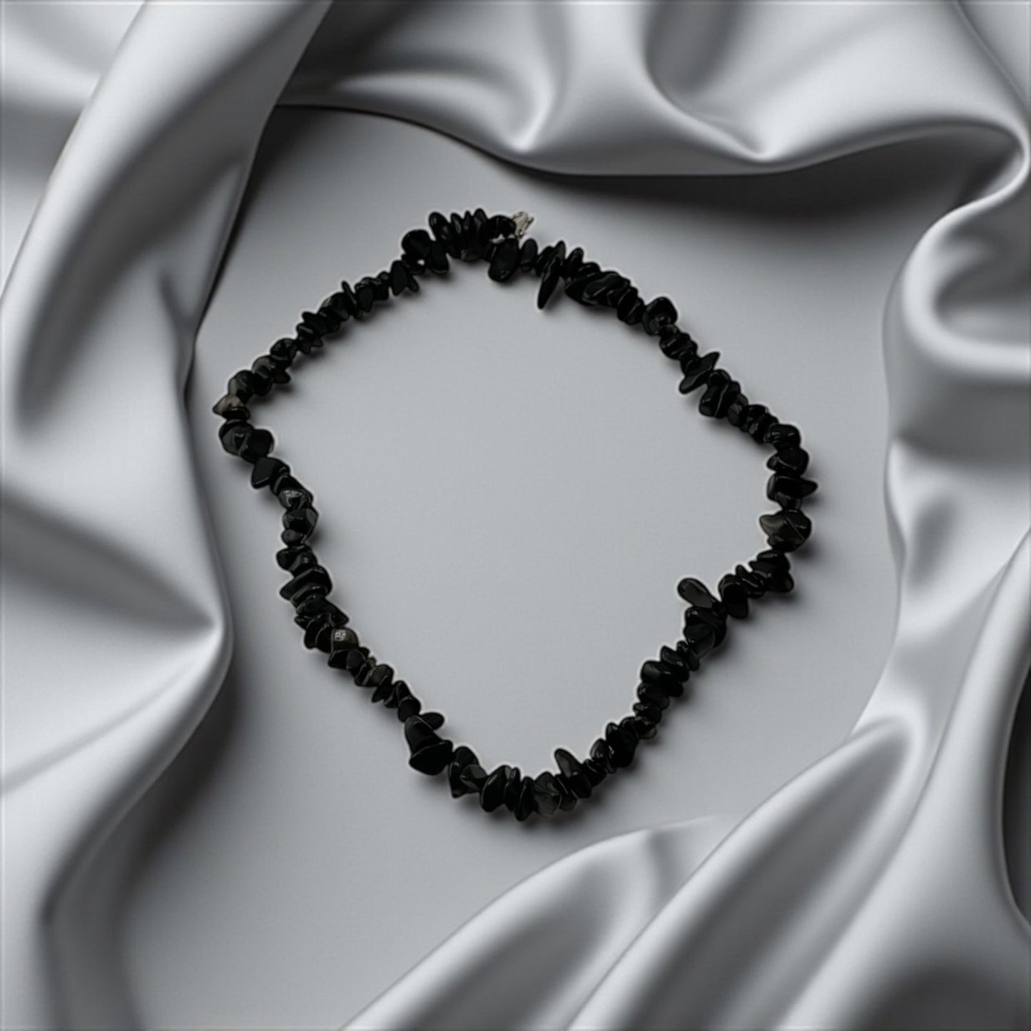 Black Obsidian Necklace – Protective Strength & Mystical Charm