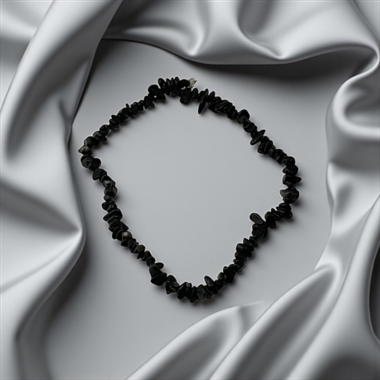 Black Obsidian Necklace – Protective Strength & Mystical Charm