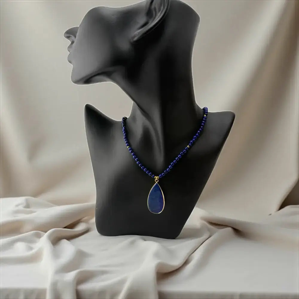 Lapis Lazuli Necklace – Royal Wisdom & Celestial Charm