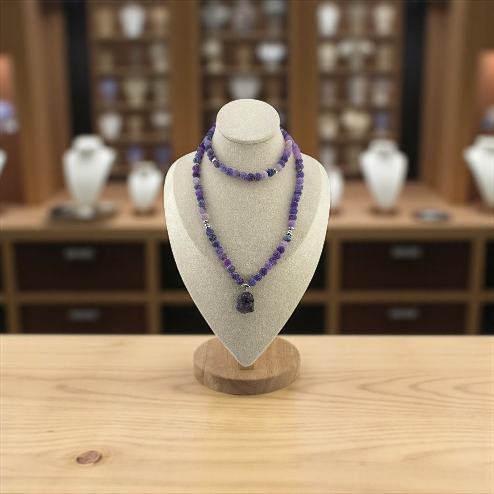 Amethyst Necklace – Intuition, Serenity & Spiritual Grace